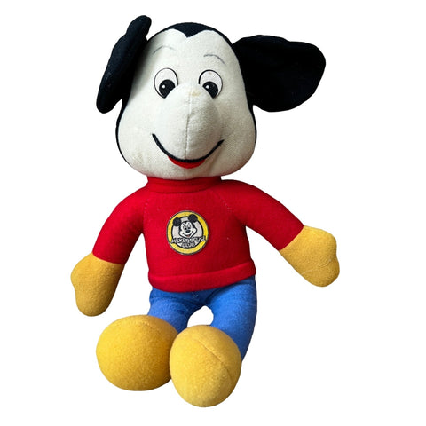 Vintage 1976 Knickerbocker Mickey Mouse Plush Doll from Mickey Mouse Club