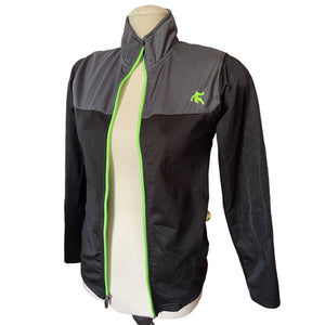 AND1 Michael Jordan Boys Jacket Sz XL Black Grey Green w/ Pockets