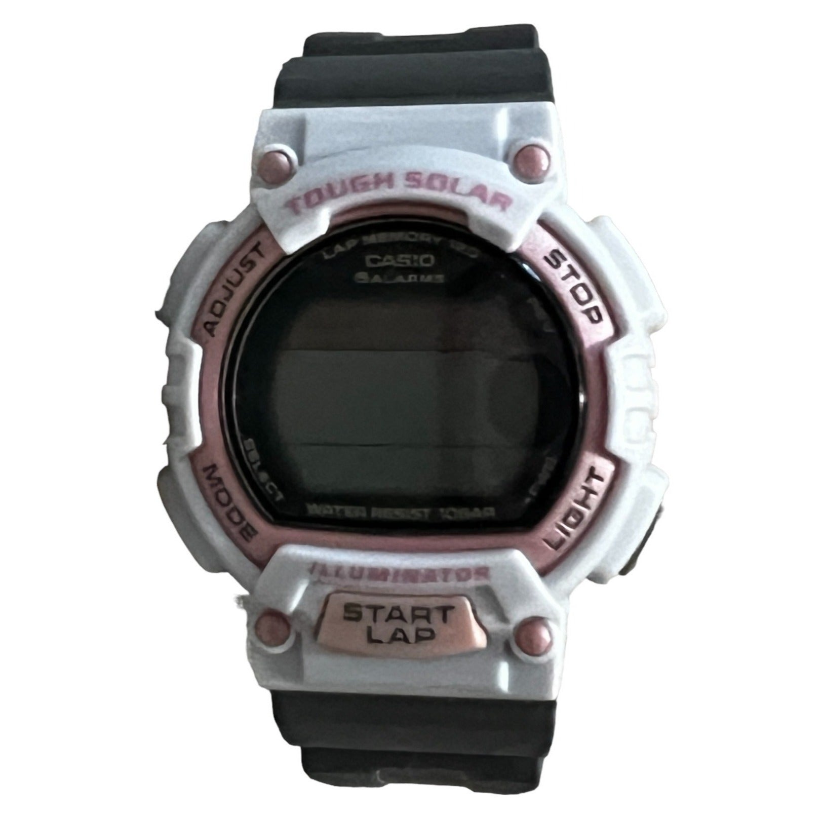 Casio STL-S300H Pink & Gray Fitness Tracker Watch Water Resistant