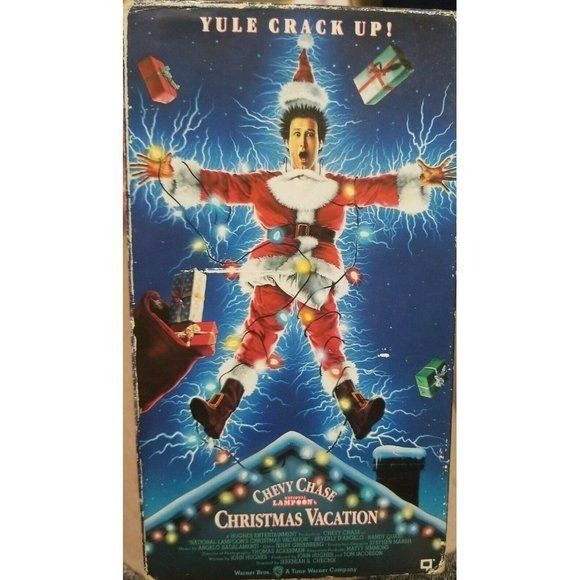 Vintage VHS National Lampoon's Christmas Vacation Cassette Tape 1989
