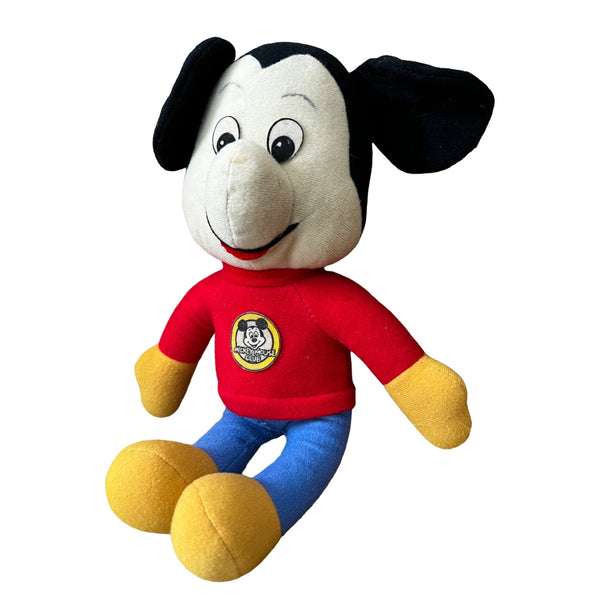 Vintage 1976 Knickerbocker Mickey Mouse Plush Doll from Mickey Mouse Club