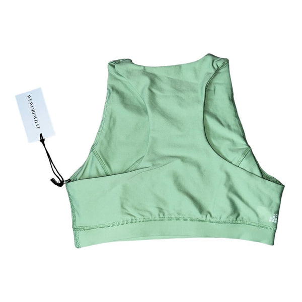 WeWoreWhat NWT Racerback Bra Sz Small Womens Fair Green Revolve Sports Bra
