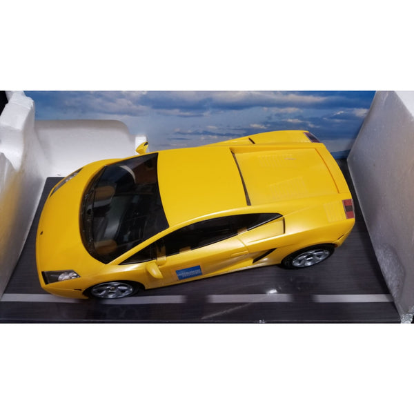 American Express Lamborghini Collector's Edition Yellow Promo Car 10 inches